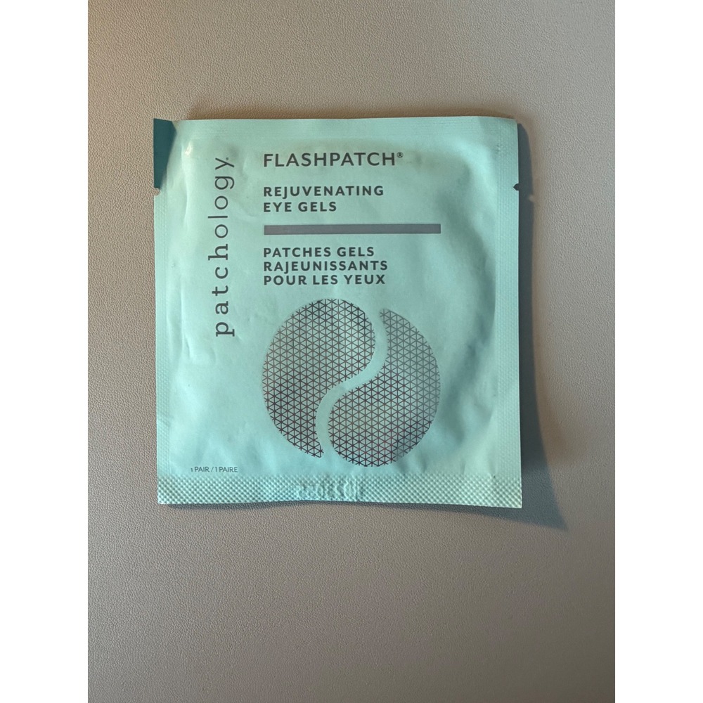 Patchology FlashPatch Rejuvenating Eye Gels 1 Pair Single Use Sachet New